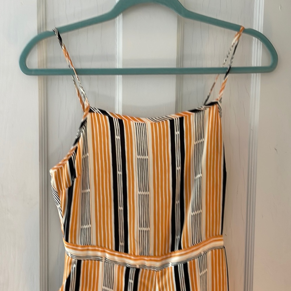 Forever 21 Striped Jumpsuit